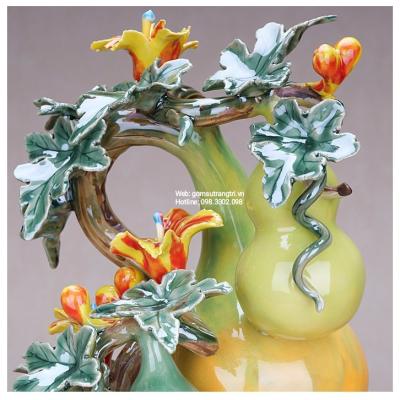 tượng hồ lô bằng sứ, tượng hồ lô, tượng sứ trung quốc, tượng sứ